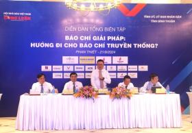  Diễn đàn Tổng Biên tập 2024 đặt ra những vấn đề cấp thiết cho báo chí