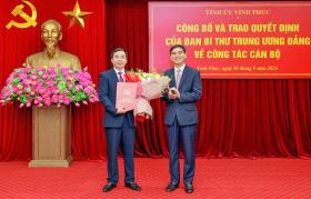  Ban Bí thư Trung ương Đảng chuẩn y nhân sự 2 tỉnh 