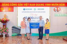 Chương trình &quot;80.000 ly sữa tặng bệnh nhi ung thư&quot; đến với Bệnh viện Nhi đồng 2