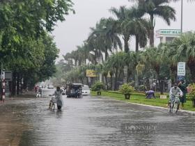 Mưa trắng trời, nhiều tuyến đường và vùng trũng ở Quảng Nam ngập sâu 