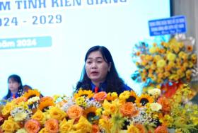  Chị Thị Phương Hồng tái đắc cử Chủ tịch Hội LHTN tỉnh Kiên Giang nhiệm kỳ 2024 – 2029 