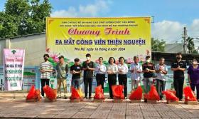  &quot;Công viên thiện nguyện&quot; ở Bình Dương