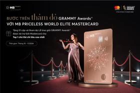  Đến GRAMMY Awards® gặp gỡ những siêu sao hàng đầu cùng thẻ MB Priceless World Elite Mastercard 