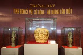 Trưng bày tinh hoa cổ vật xứ Đông 