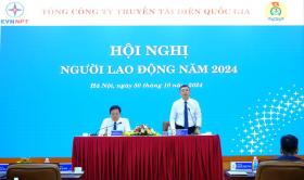  EVNNPT tổ chức Hội nghị người lao động năm 2024 