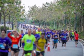  Áo thi đấu giải chạy Thu Duc City Run 2024 làm từ vật liệu tái chế 